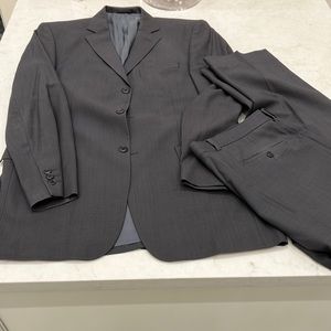 Marks and Spencer wool grey suit